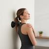 Manual Wall Mounted Massage Device With Elasticity Ball For Shoulder Blade And Spine Alignment Recovery Massage