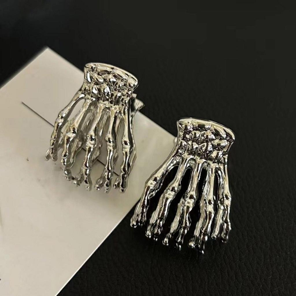 Заколка-краб для волос на тему принцесс, зажим-краб для волос с крутым скелетом, заколки для волос, сильная фиксация, шпилька для девочек