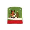 Party Xmas Elk Santa Claus Chair Back Covers Chair Cover Christmas Decoration New Year Decor