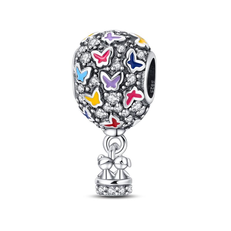 copper Unicorn Fairy Insect Flower Bead Charms Suitable Compatible With Pandora Authentic Bracelets Diy Jewellery Birthday Gift Anniversary
