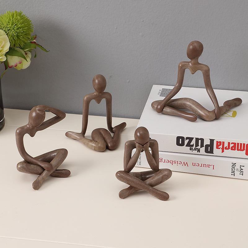 Minimalist Abstract Art Ornament for Office and Home Décor