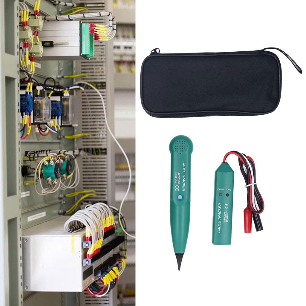 Тестер кабеля локальной сети RJ11 RJ45 Ethernet телефонный проводной трекер Линейный искатель для сетевого телефонного тестер непрерывности линии MS6812