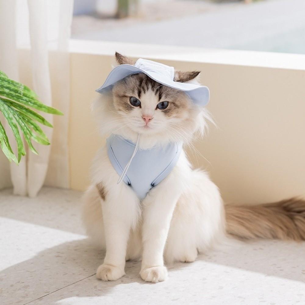 Reflective Trim Pet Sun Protection Clothes Breathable Dogs Short Sleeve Sun Protection