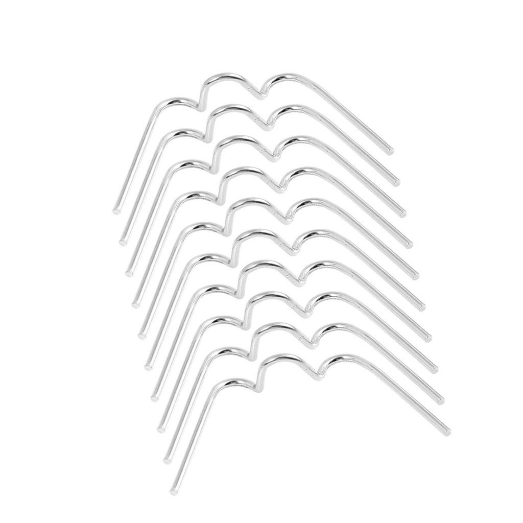 BULLSPANN Motorcycle Fasteners Spring Clips Replacement for Round Headlights Universal 10pcs Replacement Parts Accessories Replacement