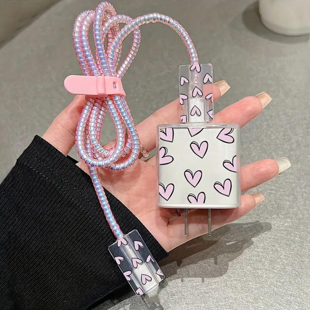 Зарядное устройство Защитный чехол Кабель для передачи данных Намоточный трос