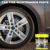 Паста для ухода за шинами, стойкая к воздействию дождя, экстремальная паста для блеска шин, воск для чернения автомобильных шин, долговечный блеск для дождя