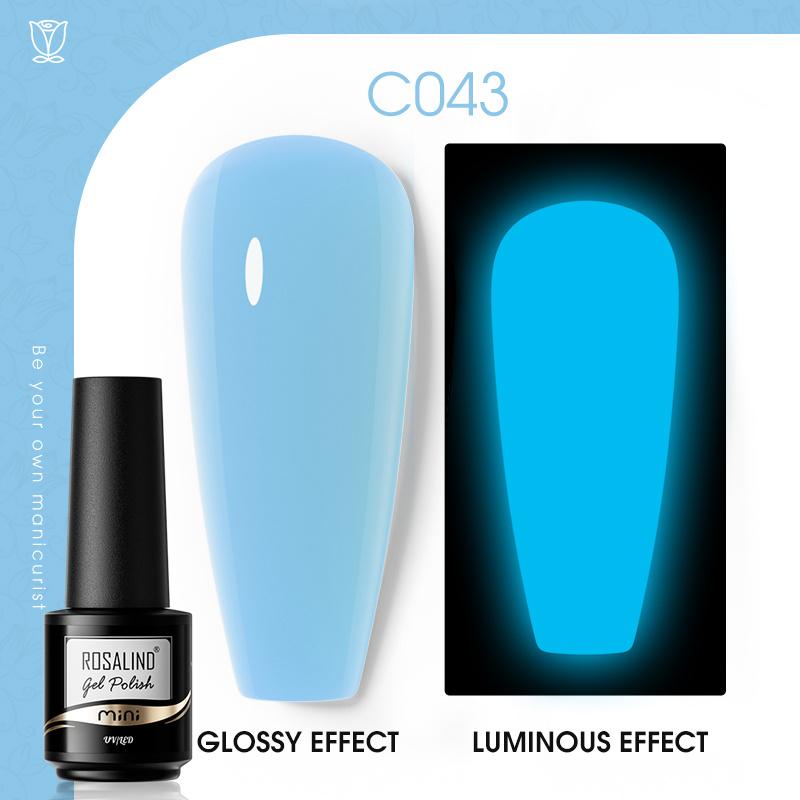 ROSALIND Красочный УФ-гель для ногтей, блестящий алмазный блестящий лак, гель-лак, замачиваемый УФ-коричневый гель для ногтей