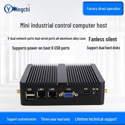 Yingchi Мини безвентиляторный промышленный ПК N100/N150 Core i3/i5/i7/J1900