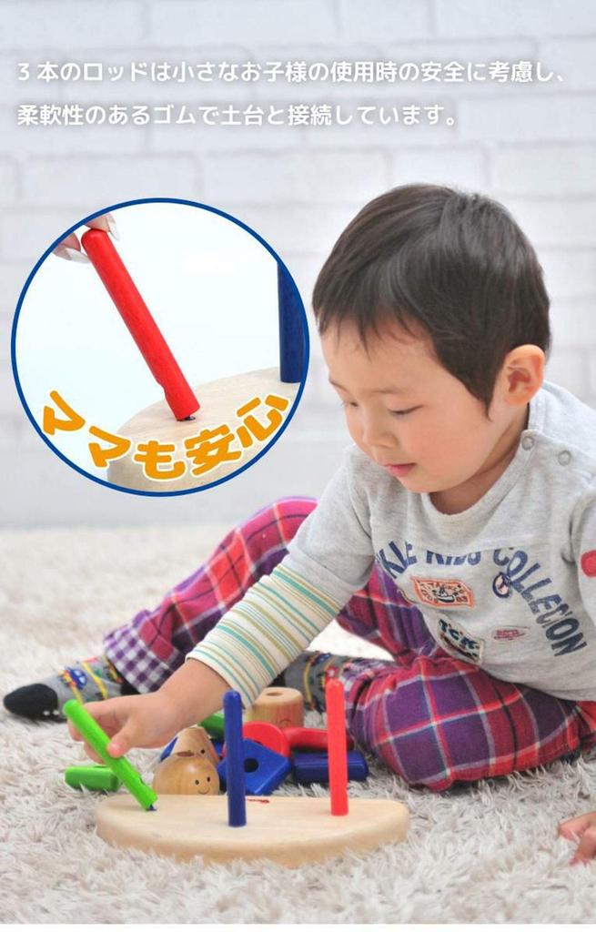 Развивающая игрушка 0 лет 1 год 2 года 3 года Рейтинг Деревянная игрушка Строительные блоки Подгонка по форме Головоломка Вставка палочек Детская деревянная игрушка