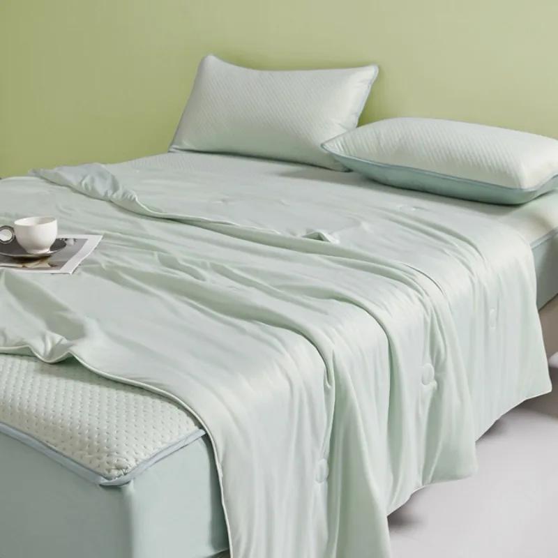 Новое летнее одеяло, цельное, мягкое и удобное, кондиционер для студенческого общежития, машинная стирка, тонкое одеяло