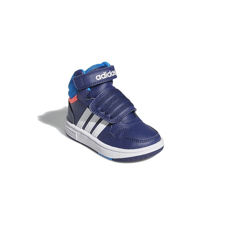 adidas Neo Hoops Mid Модные Удобные Прочные Высокие Кроссовки для Ходьбы Детская Обувь GW0406