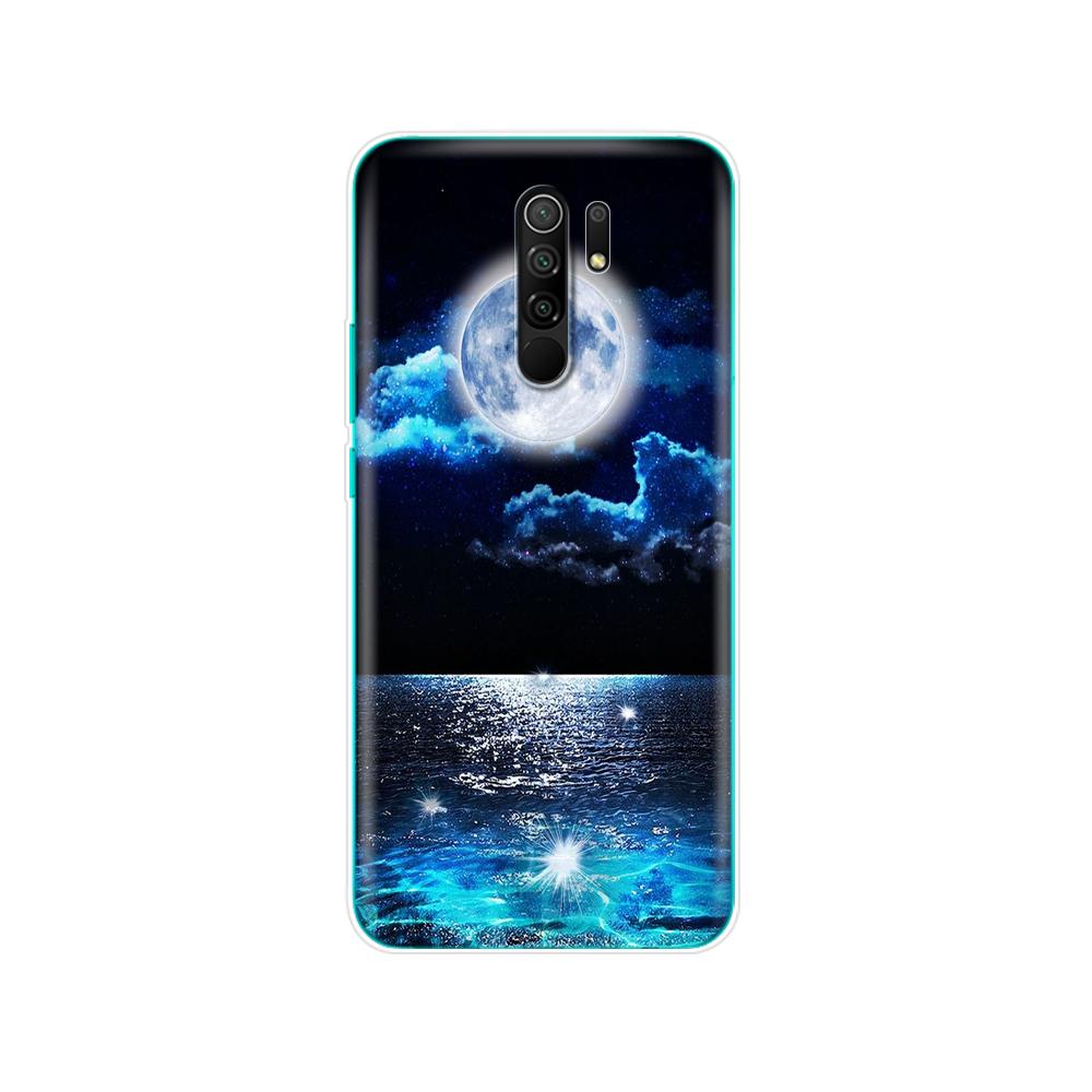 For Xiaomi Redmi 9 Case Silicon Back Cover Phone Case For Redmi 9 Soft Case 6.53 Inch Etui Coque Bumper Shockproof Protective
