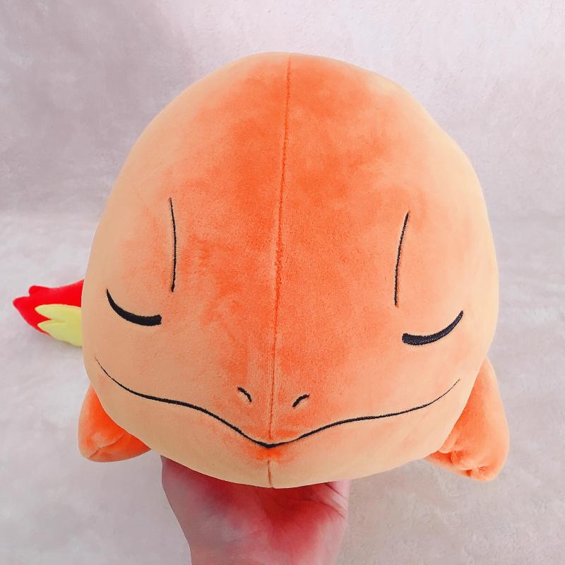 Cute Sleepy Charmander And Pikachu Plush Toy Soft Stuffed Doll Home Decor Christmas Gift For Kids