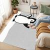 Penguin Snow Living Room Nonslip Area Rug Soft Carpet For Bedroom Game Playroom Sofa Office Home Decor Doormat Christmas Gift C929509
