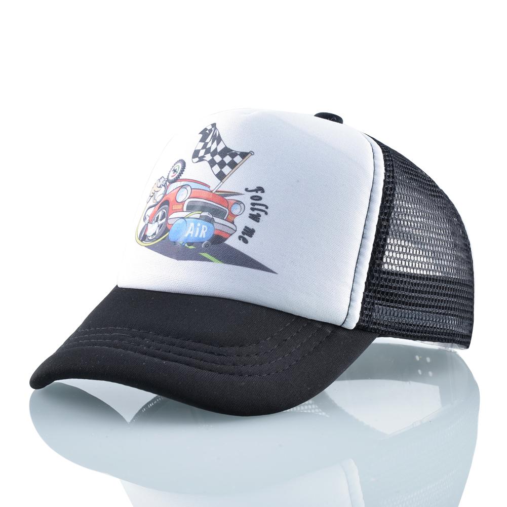 Summer Baseball Cap Kids Breathable Mesh Sun Visor Hat Children Snapback Baseball Hat For Boys Girls