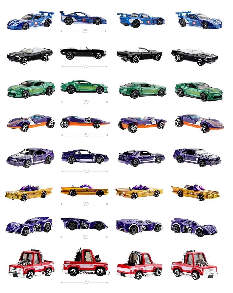 Hot Wheels Basic Car N Assortment мини-машины, проданные в годах и [36 коробок] [3 вверху] 98HN-C4982 1/64