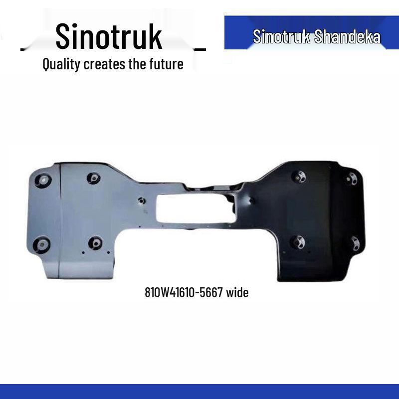 Shacman Dump Truck Front Bumper Headlight Bracket and Cover Plate