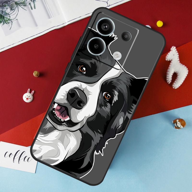 Чехол для телефона Xiaomi Redmi Note 14 Pro 13 12 11 10 15 Pro Plus Redmi 15 14C 10C 12C 13C 15C с изображением бордер-колли