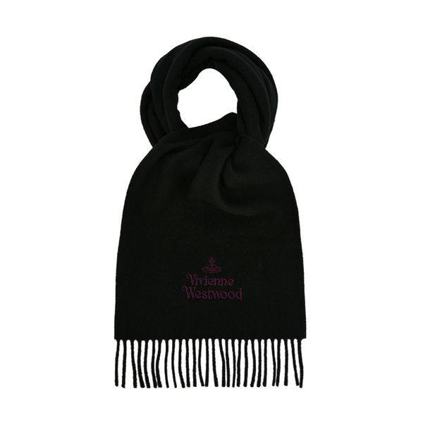 Мужской шарф Vivienne WeStwood с вышивкой логотипа S N401