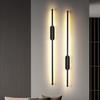 Modern Linear Wall Lamp Led Bedroom Bedside Lamps Home Decor Sconce Apply Office Kitchen Fixture Decoration Small Night Light
