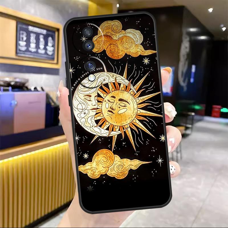 Эстетика Солнце Луна Для Honor Magic 6 7 8 Pro Чехол Для Honor 90 70 50 Lite 400 200 X8c X8b X9a X9b X9c X9d Win RT