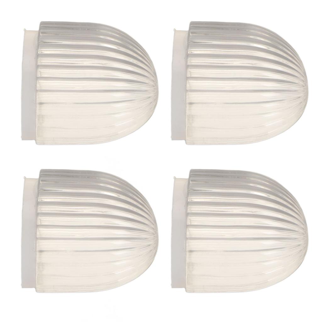 4 шт. акриловый дверной стопор многоцелевой прозрачный предотвращает столкновение самоклеящийся дверной стопор для