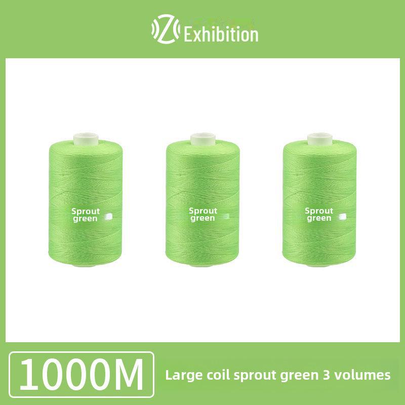 1000 ярдов ниток для бытового шитья: Полиэстер, цветная ручная работа, тонкая катушка