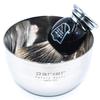 Parker Shaving Dense Foaming Badger Resin Dedicated Stand Barber Razor Brush, (100% Волосы/Черная ручка), Включено, Бритье, Бритва, [Предмет]