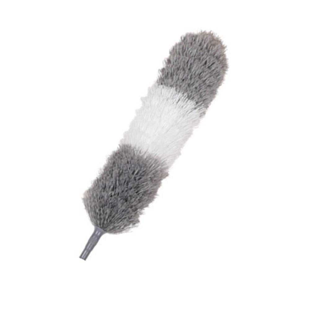 Microfiber Bendable Detachable Washable Scratch-Resistant Cover for Cleaning Roof Ceiling Fan Blinds Cobwebs Duster Replacement Head