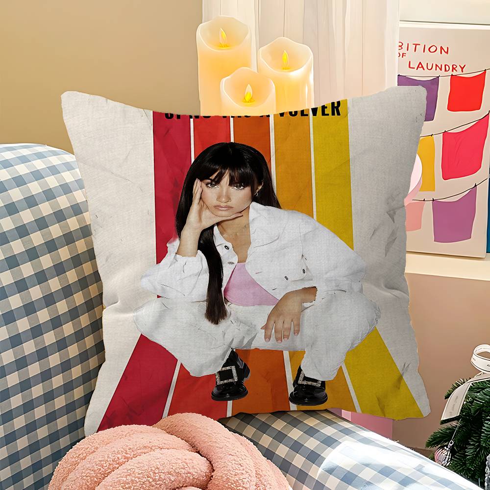 Певец A-Aitana Ocana Офисная Подушка Наволочка Автомобильная Наволочка на Подушку 45X45СМ Наволочка для Подушки под Пояс Диванная Наволочка