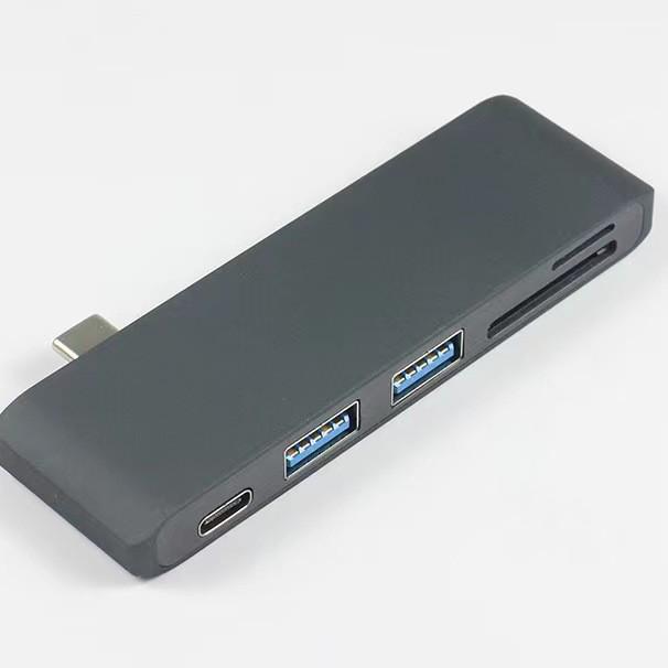 Док-станция расширения HD Type-C 4-в-1 с двумя HDMI, зеркалированием экрана и расширенным дисплеем, с USB 3.0 хаб-конвертером