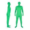 Unisex Adult Full Body Photography Chromakey Green Screen Costume 160-180cm Size Split Background For Photo And Video