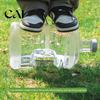Durable Water Storage Jar Plastic Jug with Handle And Leakproof Cap, Reusable Twist Off Cap Container Portable Bottle, Transparent for Home