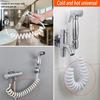 Bathroom Accessories Bath Sprayer Connect Pipe Spring Shower Hose Water Plumbing Toilet Bidet