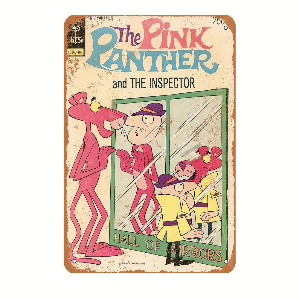 Винтажные металлические знаки с изображением мыши из комиксов, вывески, плакаты, пабы, металлические таблички, ретро-детские комнаты, домашняя спальня, гостиная, настенное искусство, декор