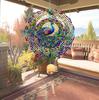Peacock 3D Metal Wind Spinner - Hanging Wind Catcher, Perfect Outdoor Decor for Garden, Patio & Window - Ideal Gift for Mom,Wife