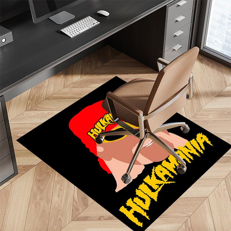 Hulk Hogan Printed Absorbent Washable Carpet, Non-Slip Bathroom Mats, Kitchen Rugs, Yoga Mat,Living Room Entrance, Camping Picnic Rugs