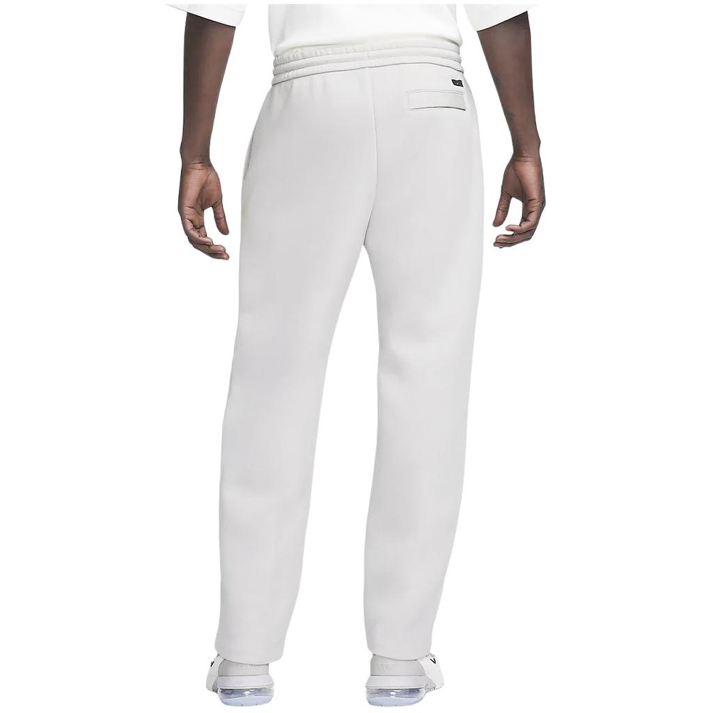 Nike Sportswear Tech Fleece Reimagined Solid Logo Straight Leg Knit Joggers Men Joggers Light-Iron-Ore-Gray FB8164-012