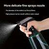 1Pc 16.91oz Transparent Plastic Pressure Sprayer With Black Handle - Dual Mode DC/Spray Suitable For Watering Plants And Home Disinfection Durable