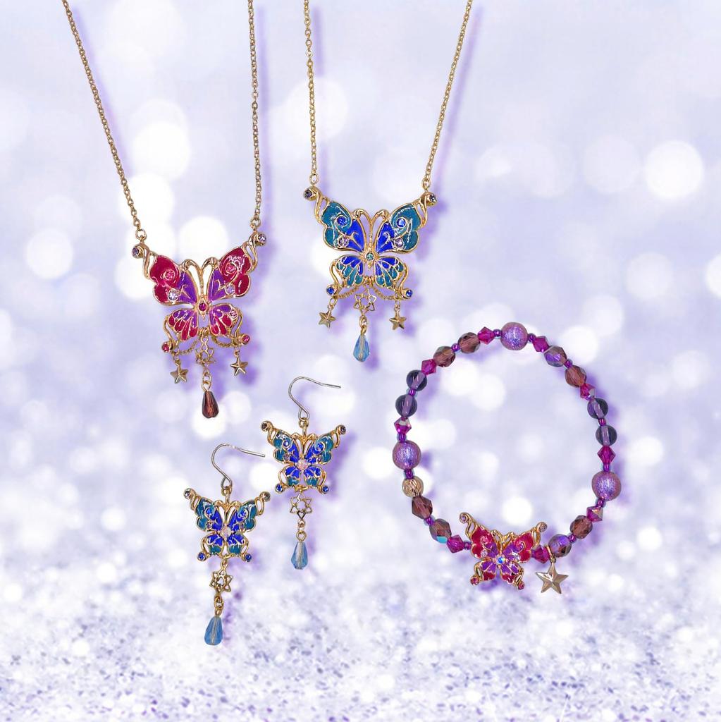 Серьги с мотивом бабочки SAMA1518 XP [Anna Sui]