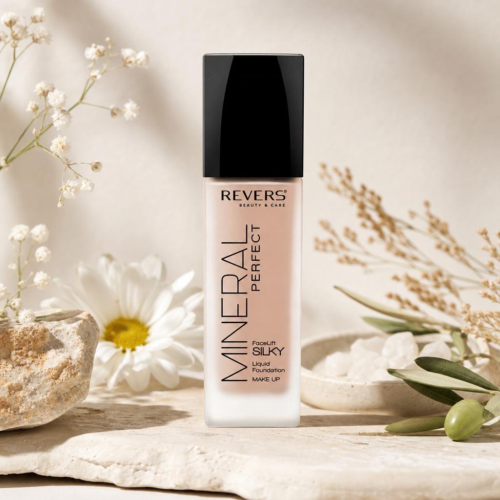 Revers Perfect 21 Natural Mineral Foundation 40ml Mattifying Covering Creamy