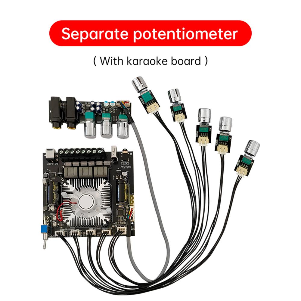 1.1 Channel Bluetooth 1.1 Subwoofer DC11-16V Amplifier Board 111WX1+111W Power Audio Stereo Amplifier Board Bass AMP AUX