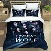 Teen Wolf Printed Bedding Sets exquisite bed supplies set duvet cover bed comforter set bedding set luxury birthday gift