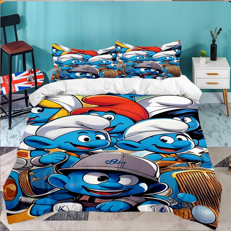 The Blue Cheese Adventure 3PCS Bedding set,Ideal for 1pc Duvet Cover And 2pcs Pillowcases Perfect for Fan gift,Ideal for Bedroom, Dormitory