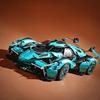 1:14 MOC V12 суперскоростной спортивный автомобиль строительные блоки гоночный автомобиль сборные кирпичи игрушки для взрослых детей день рождения новый год подарки