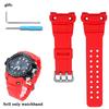 Ремешки для часов Casio G-SHOCK GWN-1000 GWN-1000B Ремешок Мужские Наручные Премиум ПУ Ремешок для часов Смола Замена Браслет