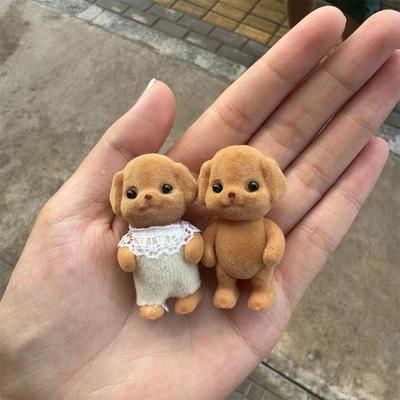 Аниме Фигурка Модель Пудель Детские Игрушки С Сумкой Фестиваль Кукла Коллекционные Настольные Игрушки Праздничный Подарок