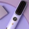 120-220C° Heating Comb 9 Temp Settings USB Charging Hair Brush  Home Use