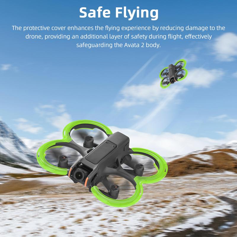 Защита пропеллера для DJI Avata 2 Защитные кольца бампера Быстросъемный защитный чехол от падения для аксессуара дрона DJI Avata 2