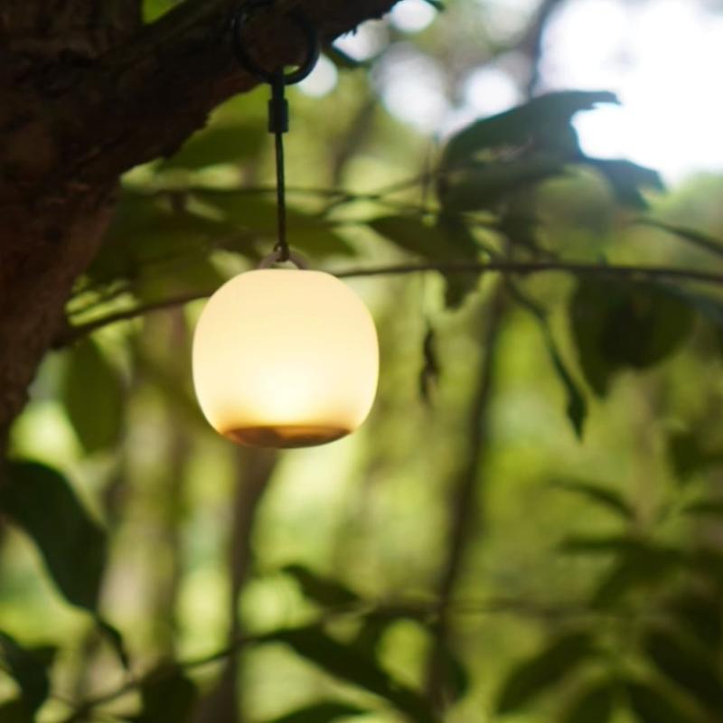 Portable Camping Lantern Rechargeable Led Picnic Lamp Mini Egg-Shaped Squeeze Silicone Light For Outdoor Cozy Ambience